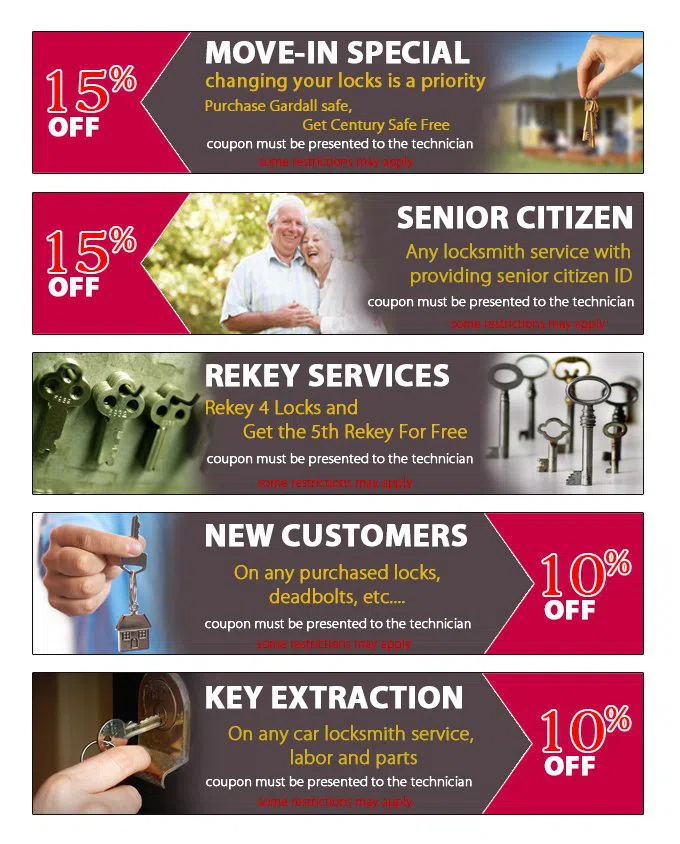Deerfield Beach Locksmith Service Deerfield Beach, FL 954-744-7062 - coupon23-set-five